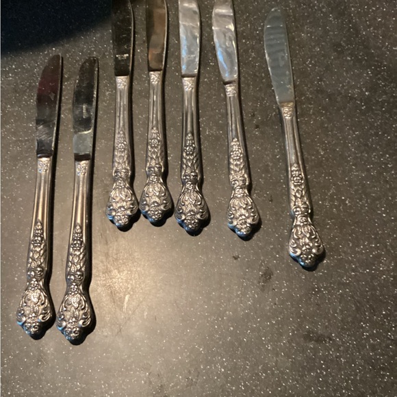 7 knives from silverware set. - Picture 4 of 4
